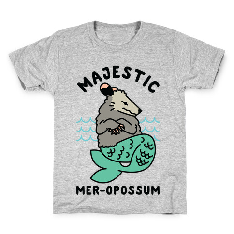 Majestic Mer-Opossum Kids T-Shirt