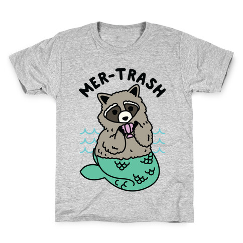 Mer-Trash Raccoon Kids T-Shirt