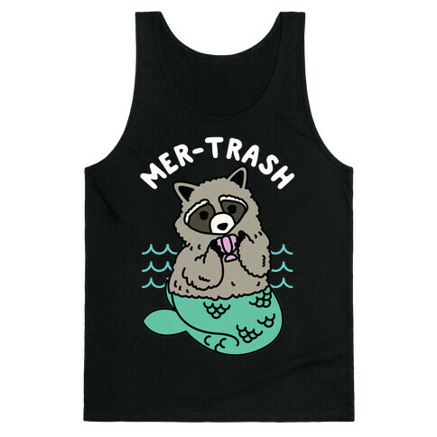 Mer-Trash Raccoon Tank Top