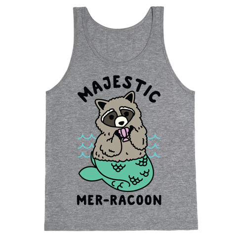 Majestic Mer-Raccoon Tank Top