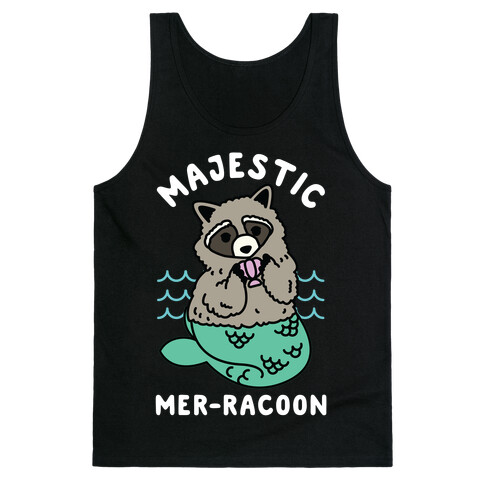 Majestic Mer-Raccoon Tank Top