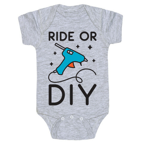 Ride Or DIY Pair 1/2 Baby One-Piece