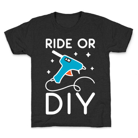 Ride Or DIY Pair 1/2 Kids T-Shirt