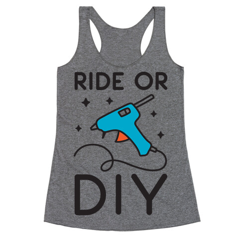 Ride Or DIY Pair 2/2 Racerback Tank Top