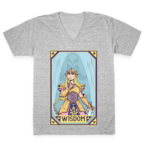 Wisdom - Zelda V-Neck Tee Shirt