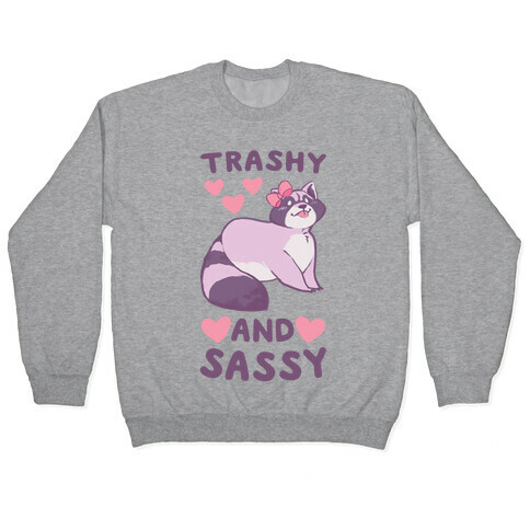 Trashy and Sassy - Raccoon Pullover