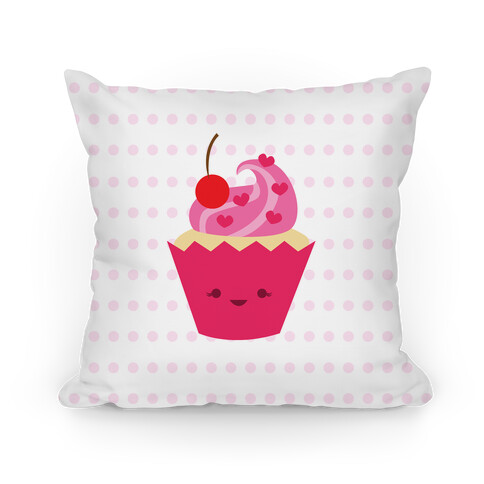 Cute Lil Cupcake Pillow Pillow