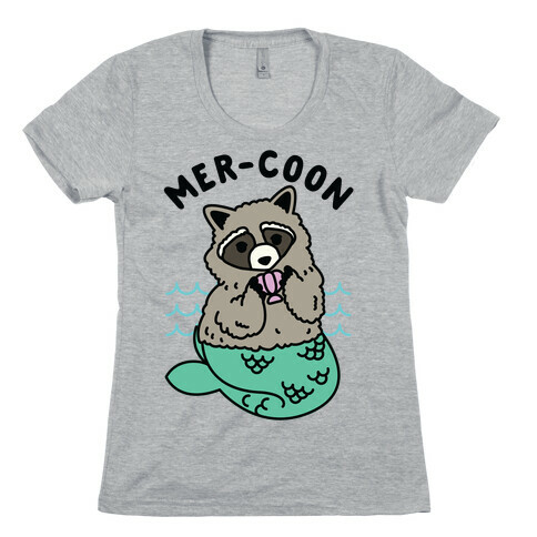 Mer-Coon Womens T-Shirt