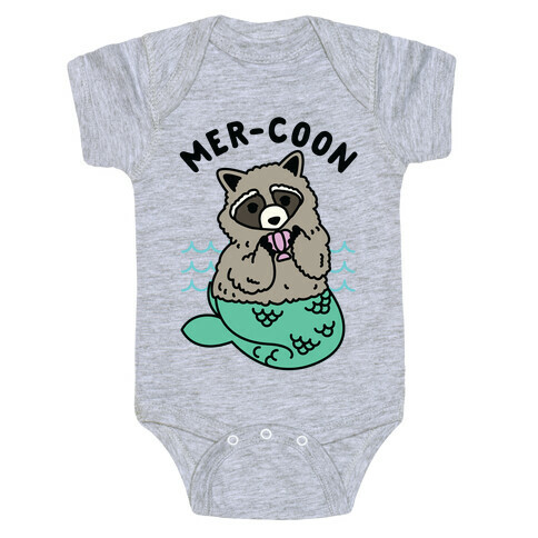 Mer-Coon Baby One-Piece