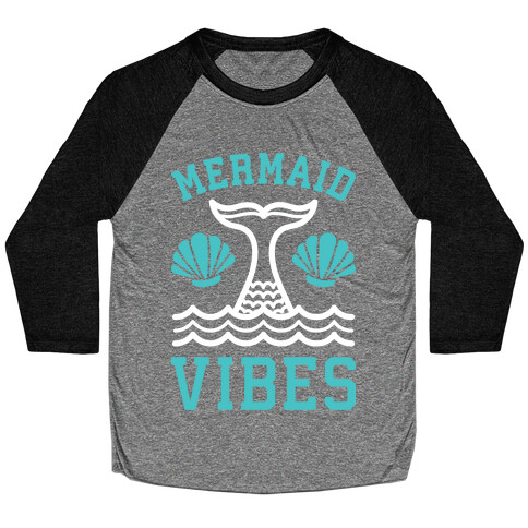 Mermaid Vibes Baseball Tee