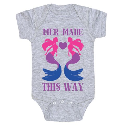 Mer-Made This Way - Bi Baby One-Piece