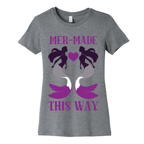 Mer-Made This Way - Ace Womens T-Shirt