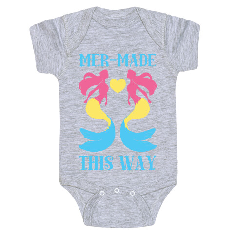 Mer-Made This Way - Pan Baby One-Piece