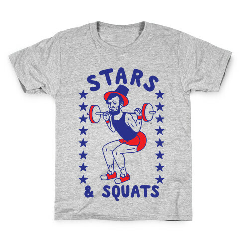 Stars and Squats Kids T-Shirt