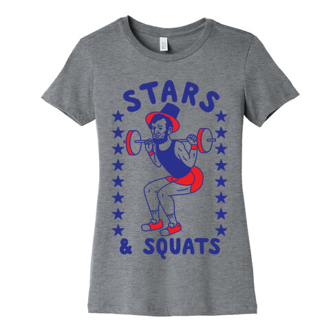 Stars and Squats Womens T-Shirt