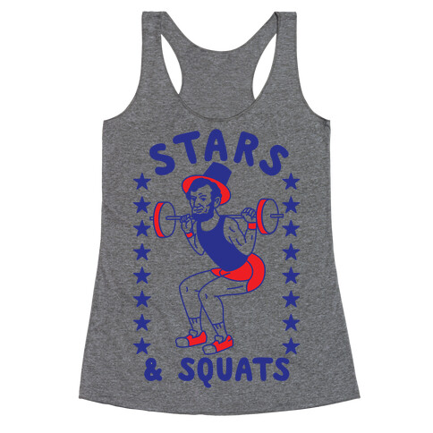 Stars and Squats Racerback Tank Top