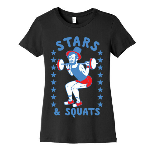 Stars and Squats Womens T-Shirt