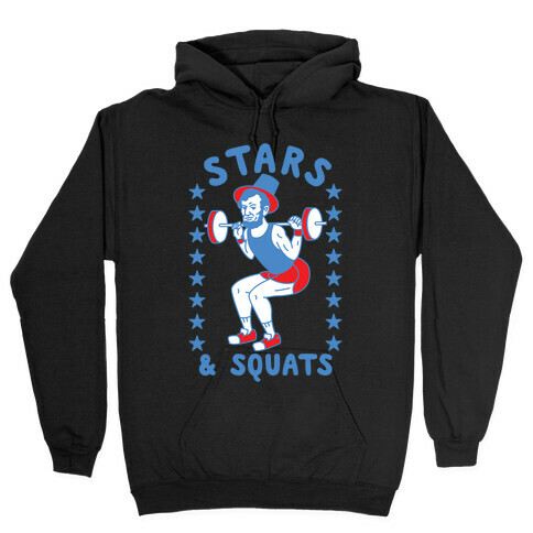 Stars and Squats Hooded Sweatshirt