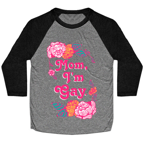 Dad I'm Gay Baseball Tee