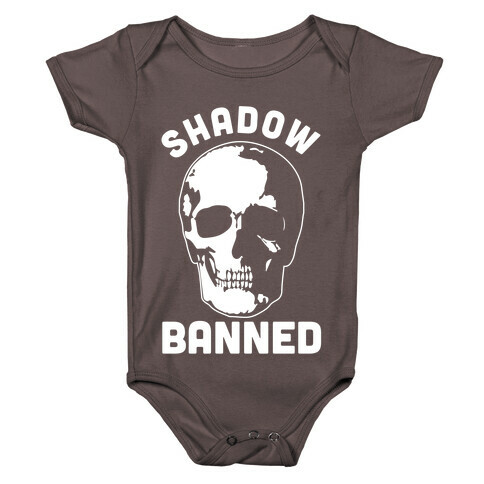 Shadow Banned Baby One-Piece