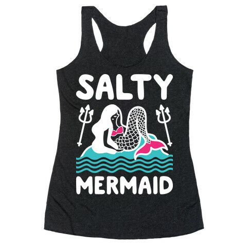 Salty Mermaid Racerback Tank Top