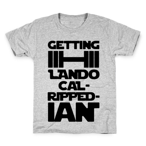 Getting Lando Cal-Ripped-ian Parody  Kids T-Shirt