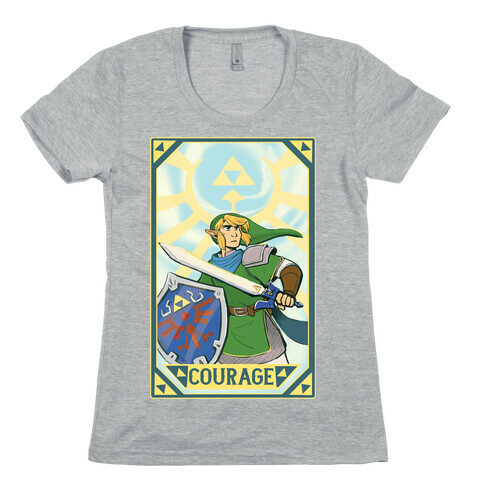 Courage - Link Womens T-Shirt