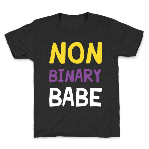 Non Binary Babe Kids T-Shirt