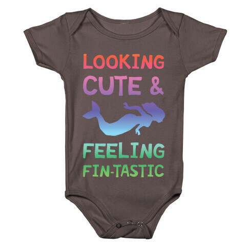 Looking Cute And Feeling Fin-tastic Baby One-Piece