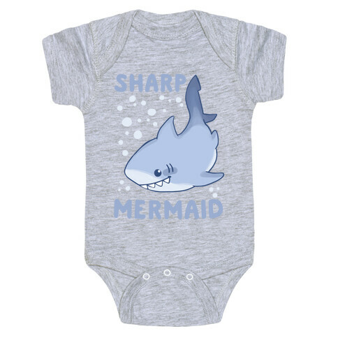 Sharp Mermaid Baby One-Piece