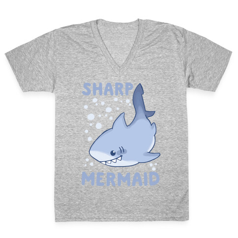 Sharp Mermaid V-Neck Tee Shirt