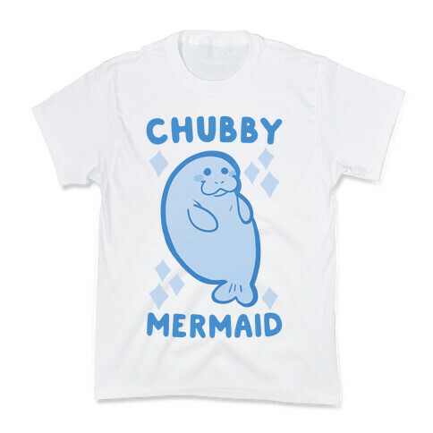Chubby Mermaid Kids T-Shirt
