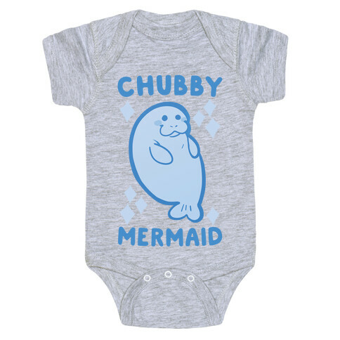 Chubby Mermaid Baby One-Piece