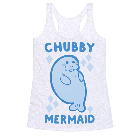 Chubby Mermaid Racerback Tank Top