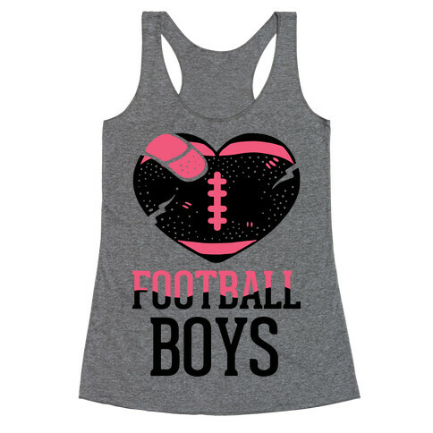 Football Boys Racerback Tank Top