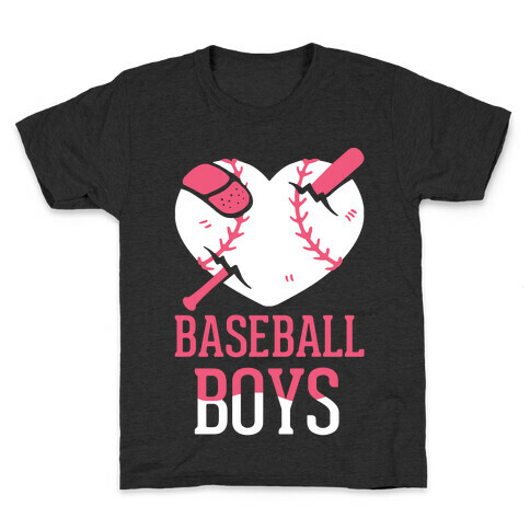 Baseball Boys Kids T-Shirt