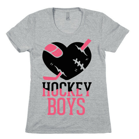 Hockey Boys Womens T-Shirt