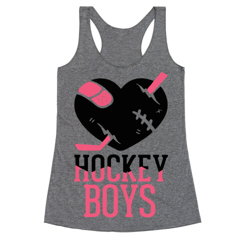 Hockey Boys Racerback Tank Top