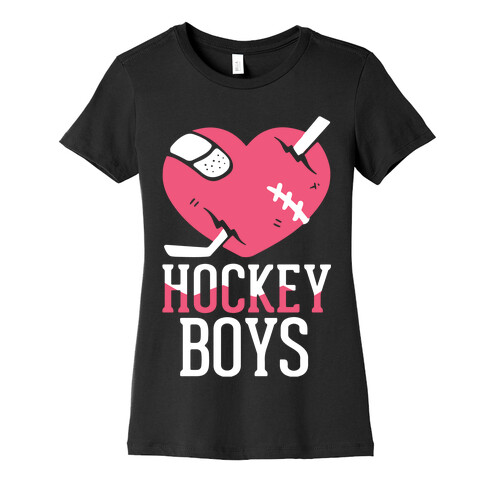 Hockey Boys Womens T-Shirt