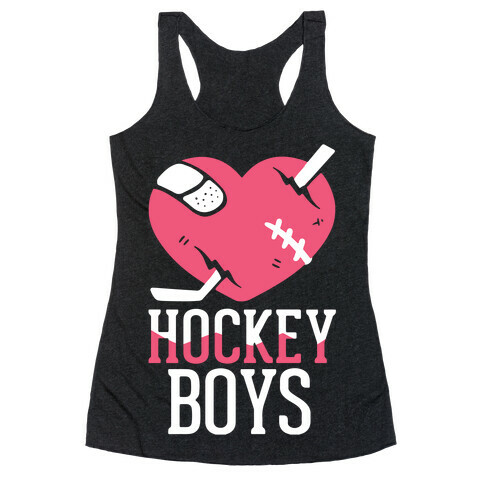 Hockey Boys Racerback Tank Top