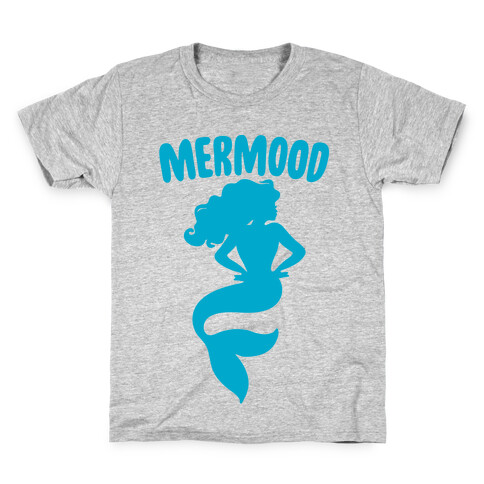 Mermood White Print Kids T-Shirt