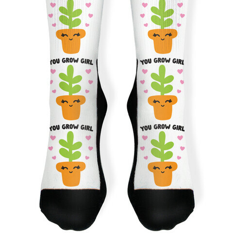 You Grow Girl Sock