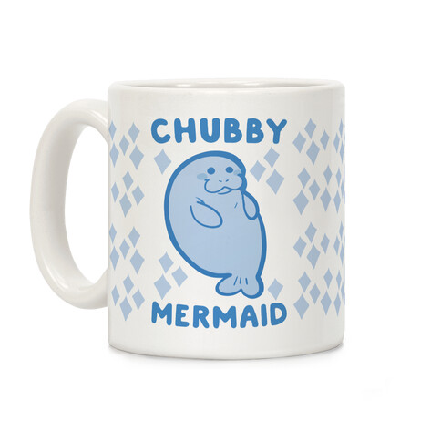 Chubby Mermaid Coffee Mug