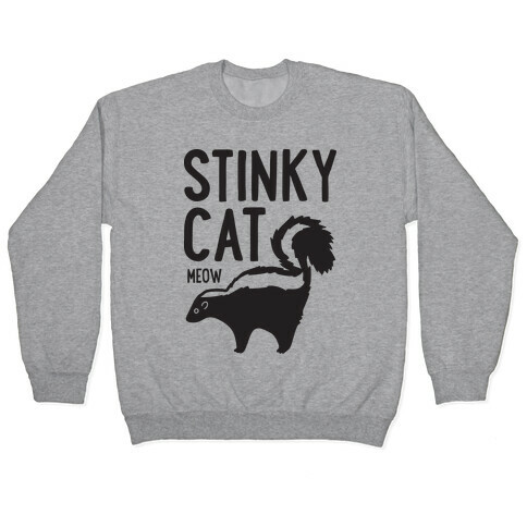 Stinky Cat Skunk Pullover