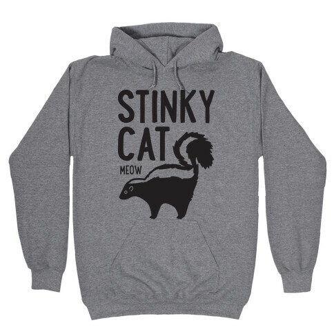 Stinky Cat Skunk Hooded Sweatshirt