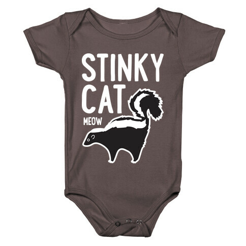 Stinky Cat Skunk Baby One-Piece