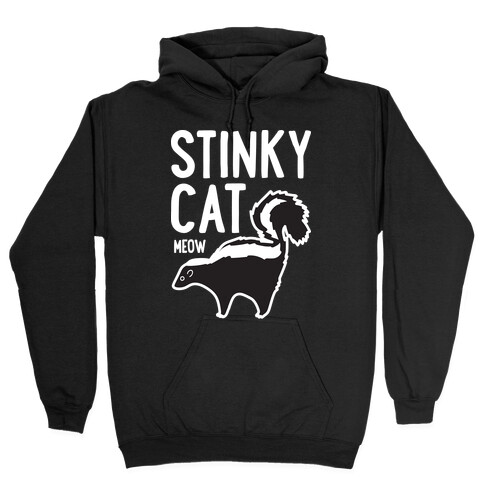 Stinky Cat Skunk Hooded Sweatshirt