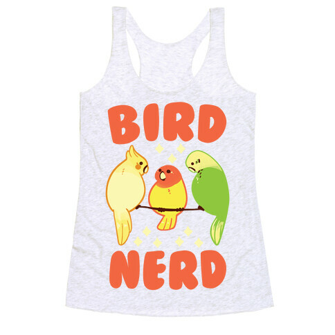 Bird Nerd Racerback Tank Top