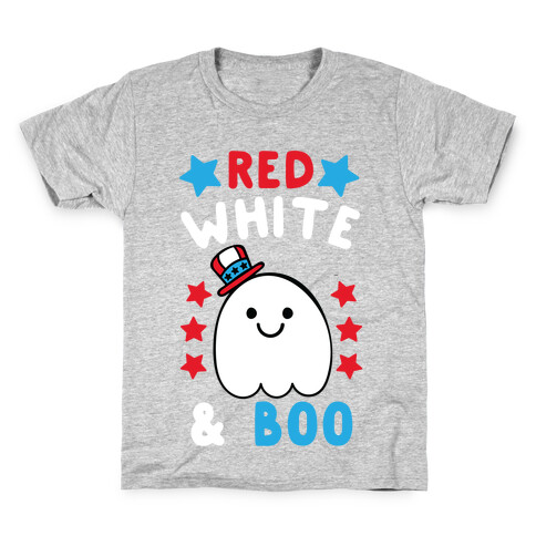 Red, White and Boo Kids T-Shirt