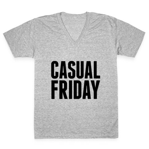 Casual Friday V-Neck Tee Shirt